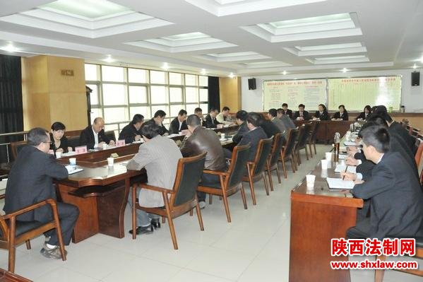 省法院张其富副院长来咸阳中院指导刑事审判工作