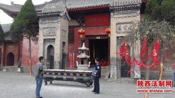 韩城公安全力做好旅游景点安全防范工作