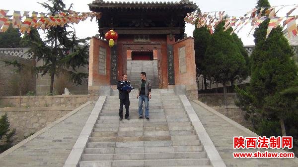 韩城公安全力做好旅游景点安全防范工作