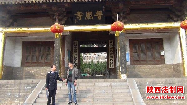 韩城公安全力做好旅游景点安全防范工作