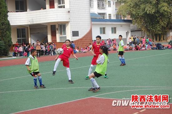 汉中市汉台区2014年校园足球联赛举行