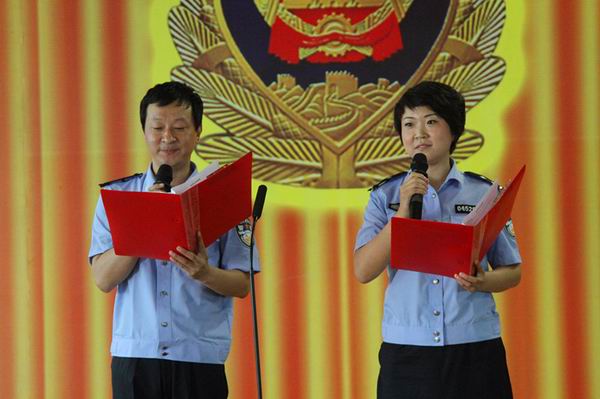 韩城市公安局举办“群众在我心中”主题演讲赛
