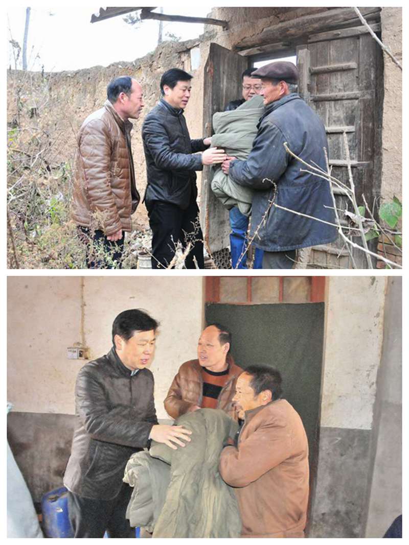  咸阳中院扶贫帮困送温暖活动进行中